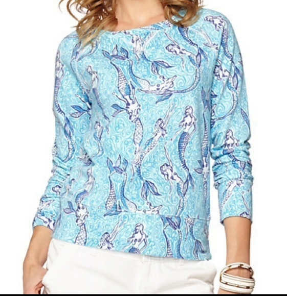 Lilly Pulitzer Sweaters - Lilly Pulitzer Nice Tail Mermaid Sweater